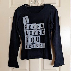 Smashing Grandpa - Rock and Roll "I Never Loved You Anyway" Long-Sleeved Tee